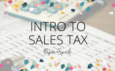 Sales Taxes: An Intro for Your Creative Business