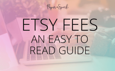 Etsy fees – a guide to Etsy seller fees