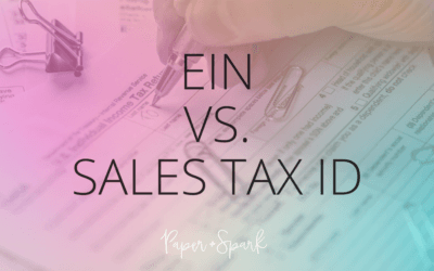 What is my tax ID number? EIN vs. Sales Tax ID