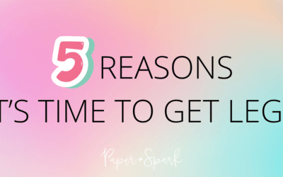 Five Reasons Why It’s Time to Get Legit