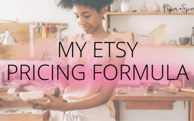 Etsy Pricing Formula – How to Price for Handmade