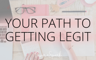 The path to getting legit – in your words