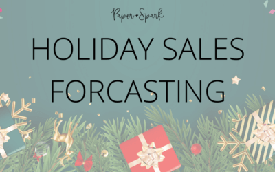 Holiday sales forecasting