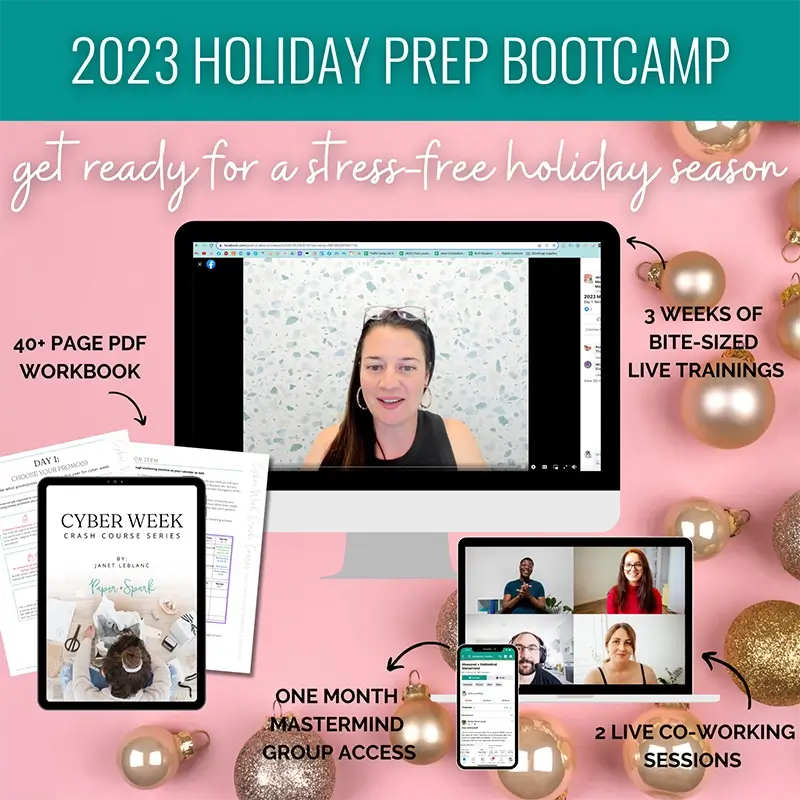 Holiday Prep Bootcamp