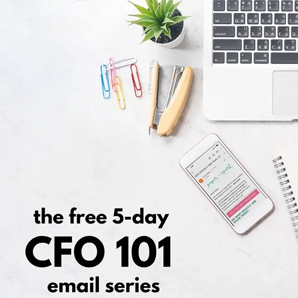 Free 5-Day CFO 101 Email Series