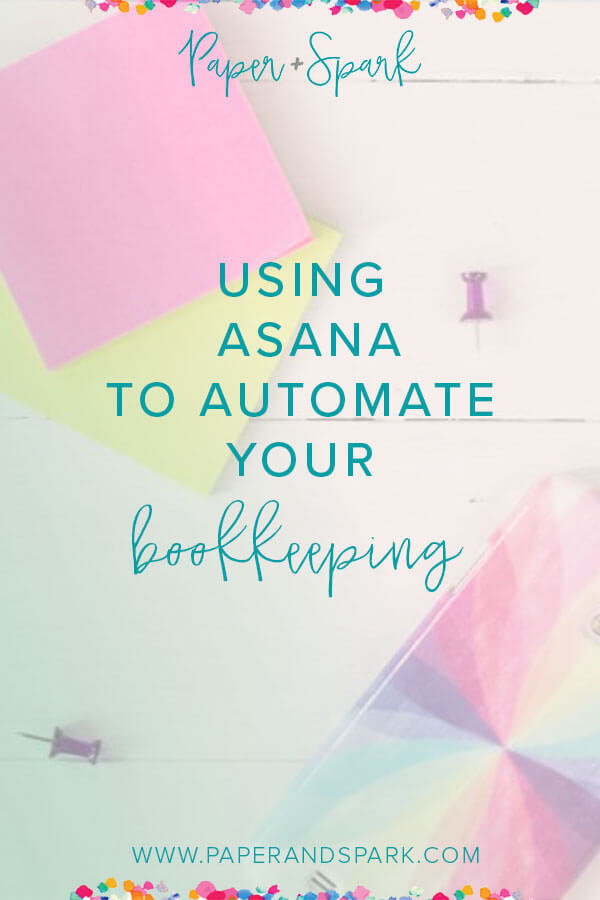 using asana automate bookkeeping