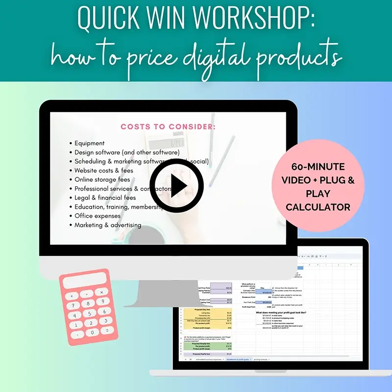How to Price Digital Products from Paper + Spark