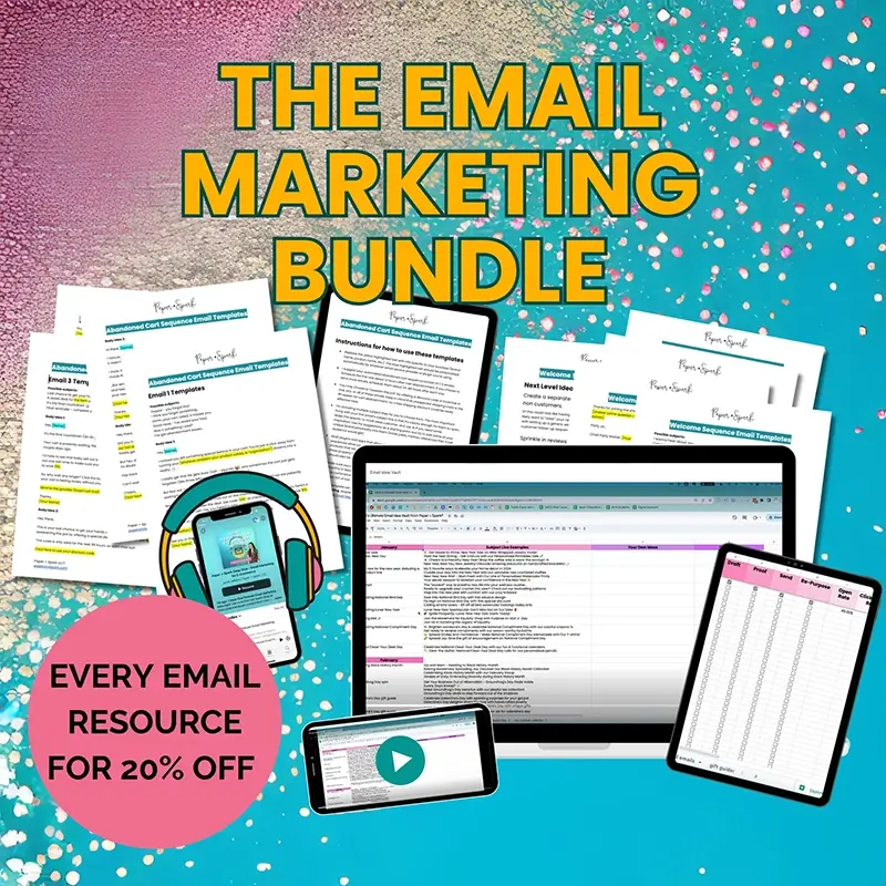The Email Marketing Bundle from Paper + Spark