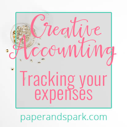 tracking your business expenses - by paper + spark