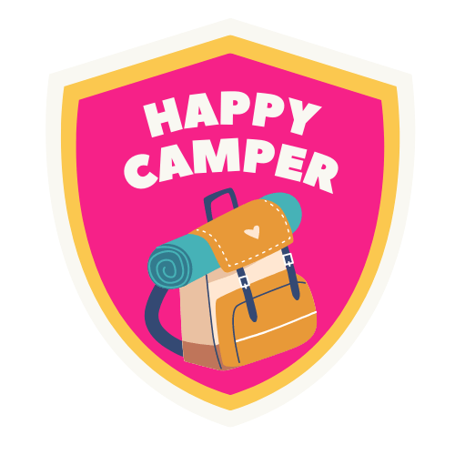 Happy Camper Badge