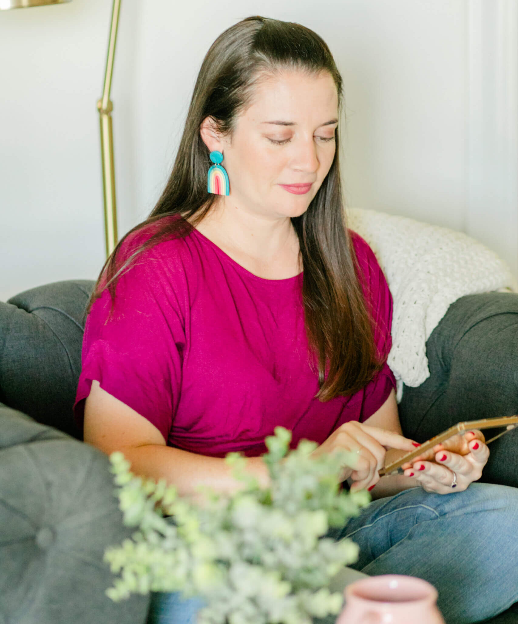 Janet training a small business owner